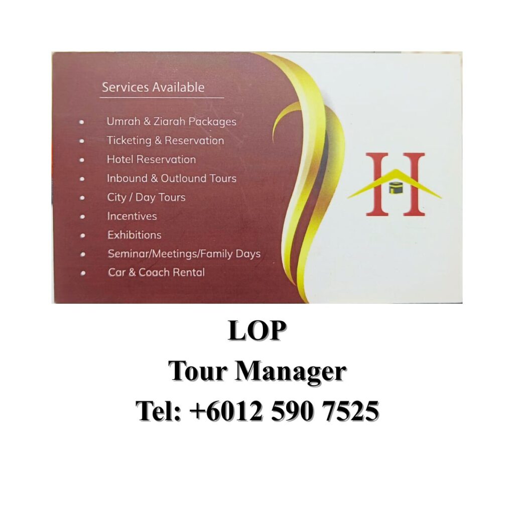 Lop Travel anf Tour agent, exco of mita pahang specialise in Taman Negara Pahang