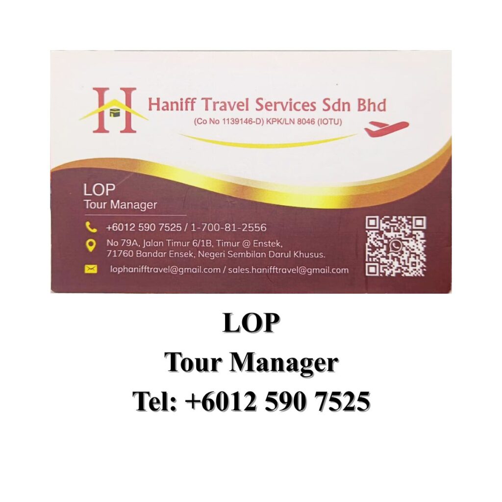 Lop Travel anf Tour agent, exco of mita pahang specialise in Taman Negara Pahang